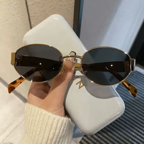 Stylish Oval Sunglasses